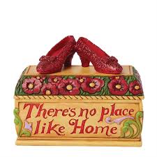 Wizard of Oz Ruby Slipper Jim Shore Trinket Box