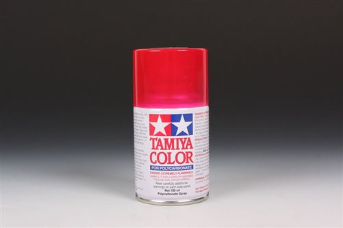 Tamiya Color For Polycarbonate PS-37 Translucent Red Spray 100mL