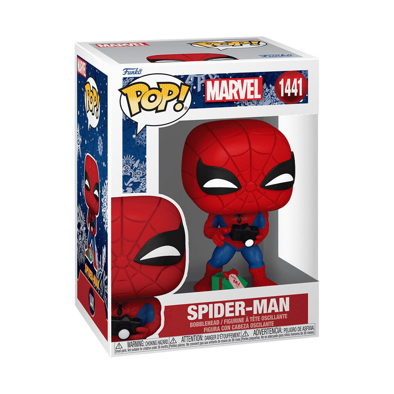 POP! Marvel Holiday Spider-Man with Gift