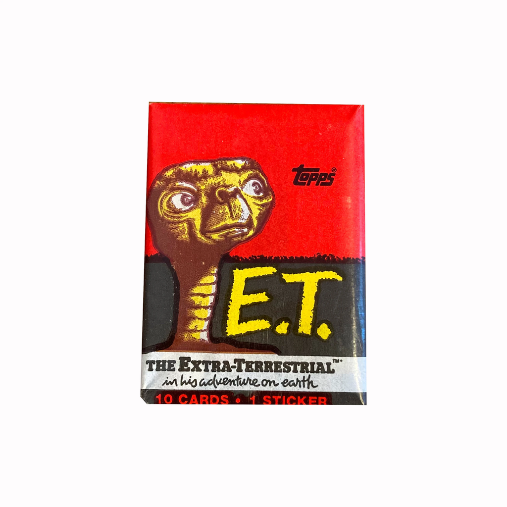 Topps 1982 E.T. ** Rare ** Wax Pack