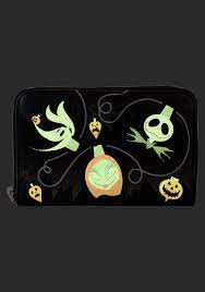 Loungefly Nightmare Before Christmas Tree Lights Zip Around Wallet