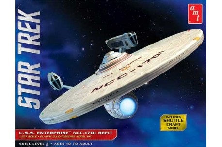 AMT Star Trek U.S.S. Enterprise NCC-1701 Refit 1:537 Plastic Model Kit