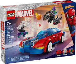 Spider-Man Race Car & Venom Green Goblin LEGO