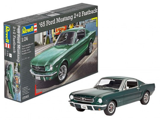 Revell 1965 Ford Mustang 2+2 Fast 1:24 Plastic Model Kit