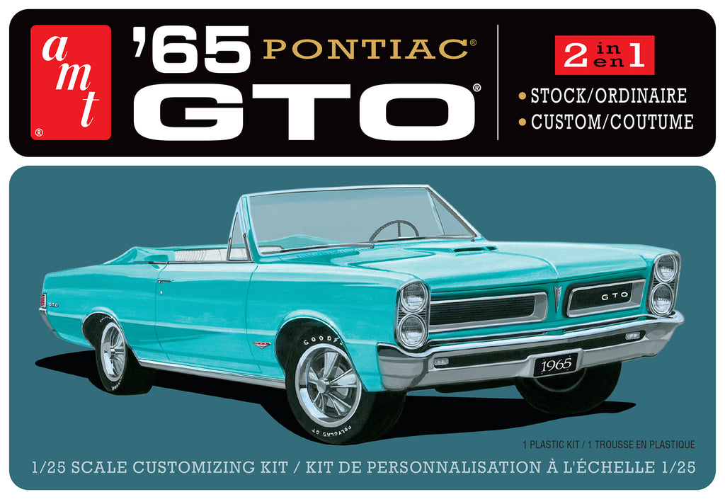 AMT 1965 Pontiac GTO 1:25 Plastic Model Kit