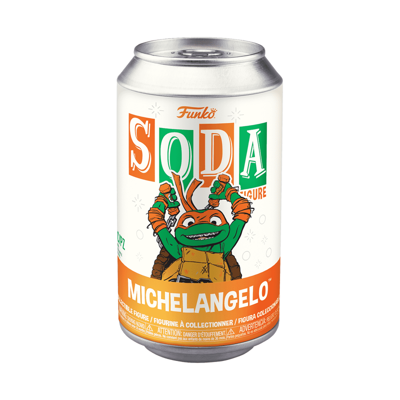 Teenage Mutant Ninja Turtles Michelangelo Vinyl Soda