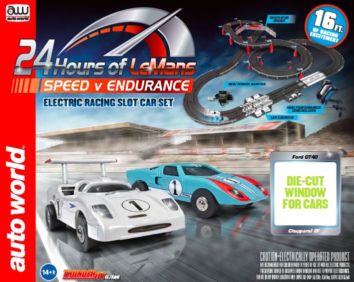 Auto World 24 Hours of Le Mans Speed V Endurance 1966 Ford GT40