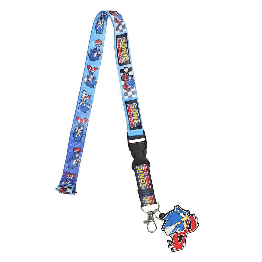 Sonic The Hedgehog Classic Lanyard w/Charm