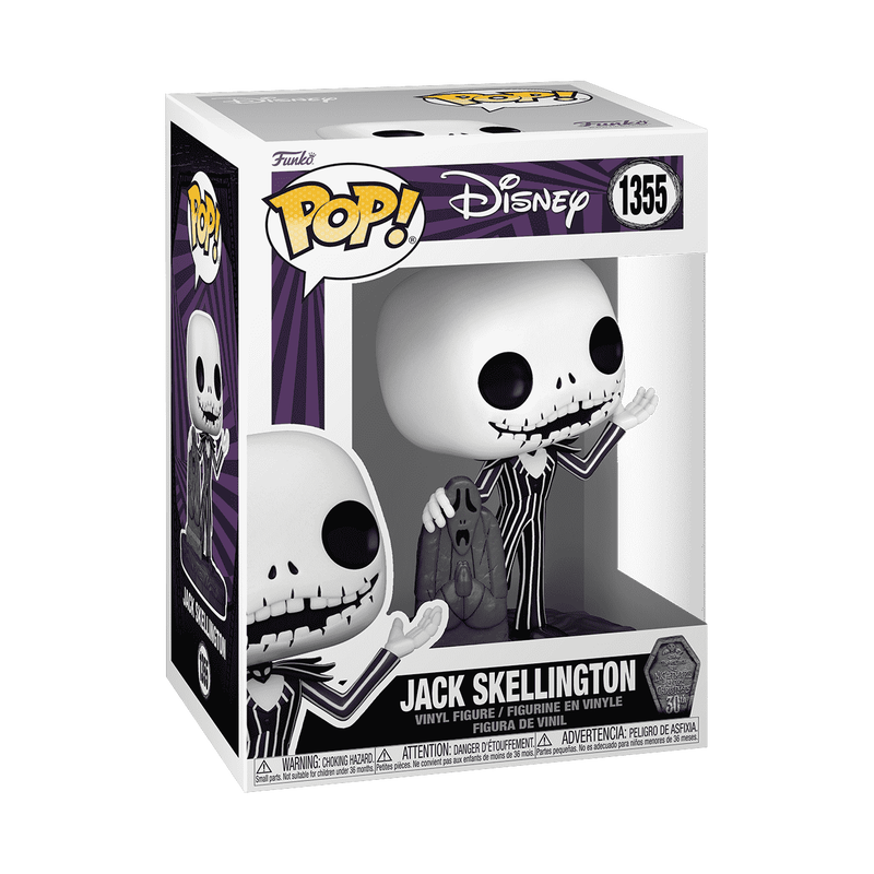 POP! Nightmare Before Christmas 30th - Jack with Gravestone