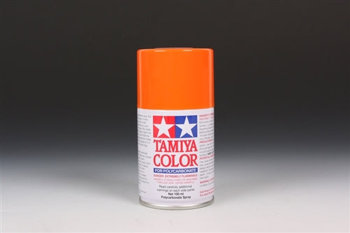 Tamiya Color For Polycarbonate PS-62 Pure Orange Spray 100mL