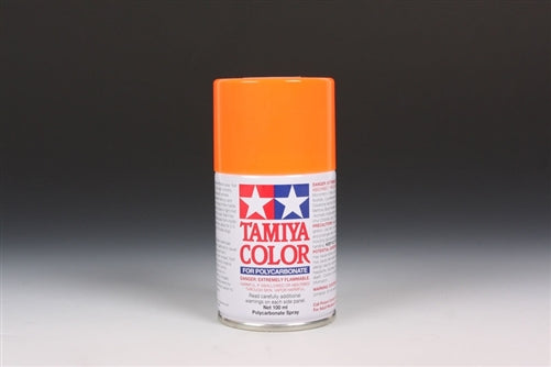 Tamiya Color For Polycarbonate PS-24 Fluorescent Orange Spray 100mL