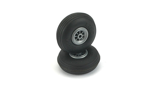 Du-Bro 300T LOW BOUNCE TREADED WHEELS 3"