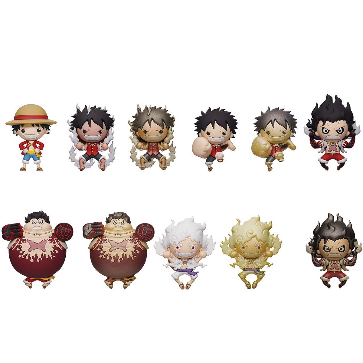 One Piece Series 4 Mystery 3D Foam Bag Clip