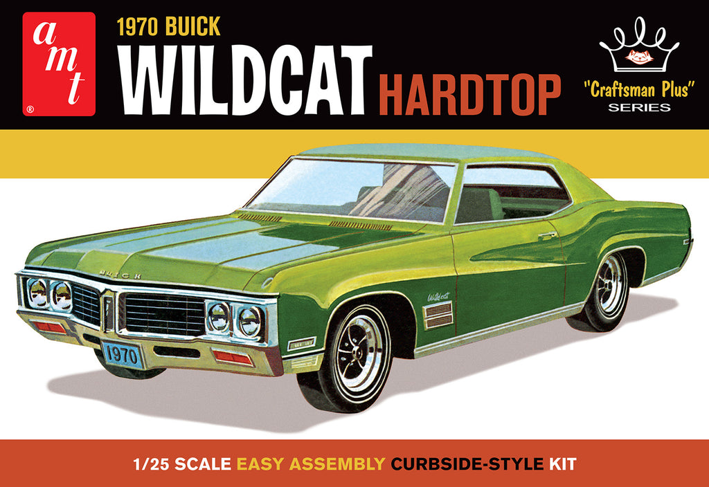 AMT 1970 Buick Wildcat Hardtop 1:25 Plastic Model Kit
