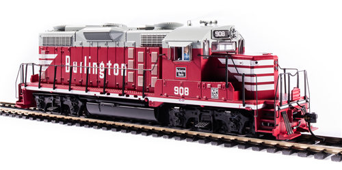 Broadway Limited Imports 4270 HO EMD GP20 Chicago, Burlington & Quincy CB&Q #910 Chinese Red Gray White DCC Paragon4 Sound DC NIB RTR