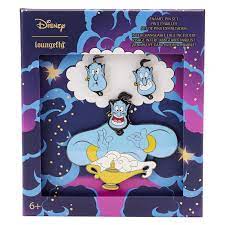 Loungefly - Disney Aladdin Genie Mixed Emotions Pin Set