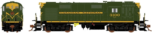 Rapido 32005 HO MLW RS-18 Canadian National CNR CN #3830 MR-18f Heavy Green Yellow DCC Ready No Sound Standard DC NIB RTR