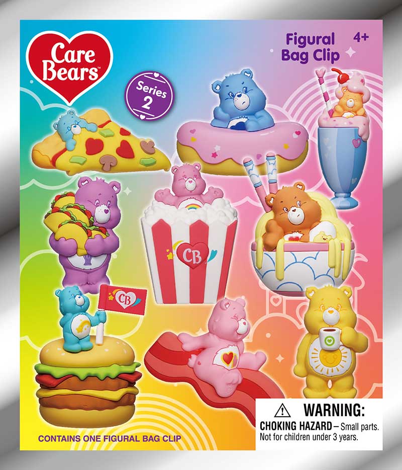 Care Bears Series 2 Mystery 3D Foam Bag Clip