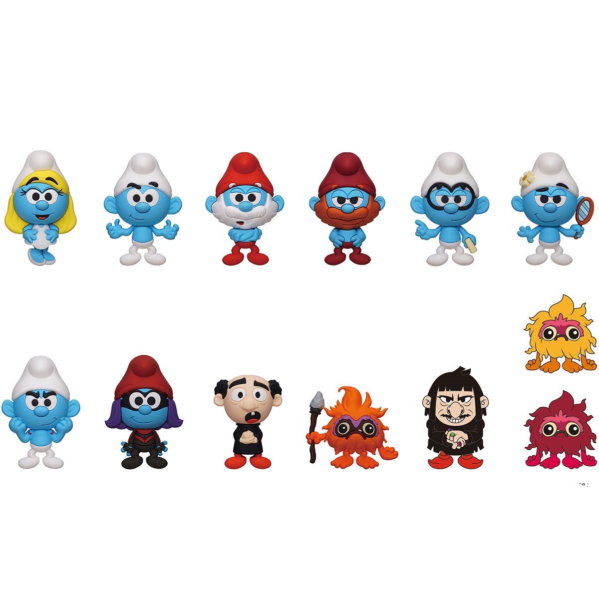 The Smurfs Movie Mystery 3D Foam Bag Clip