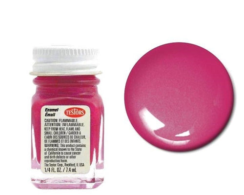 Testors 1187 Magenta Enamel Paint 1/4oz (7.4mL) NIB