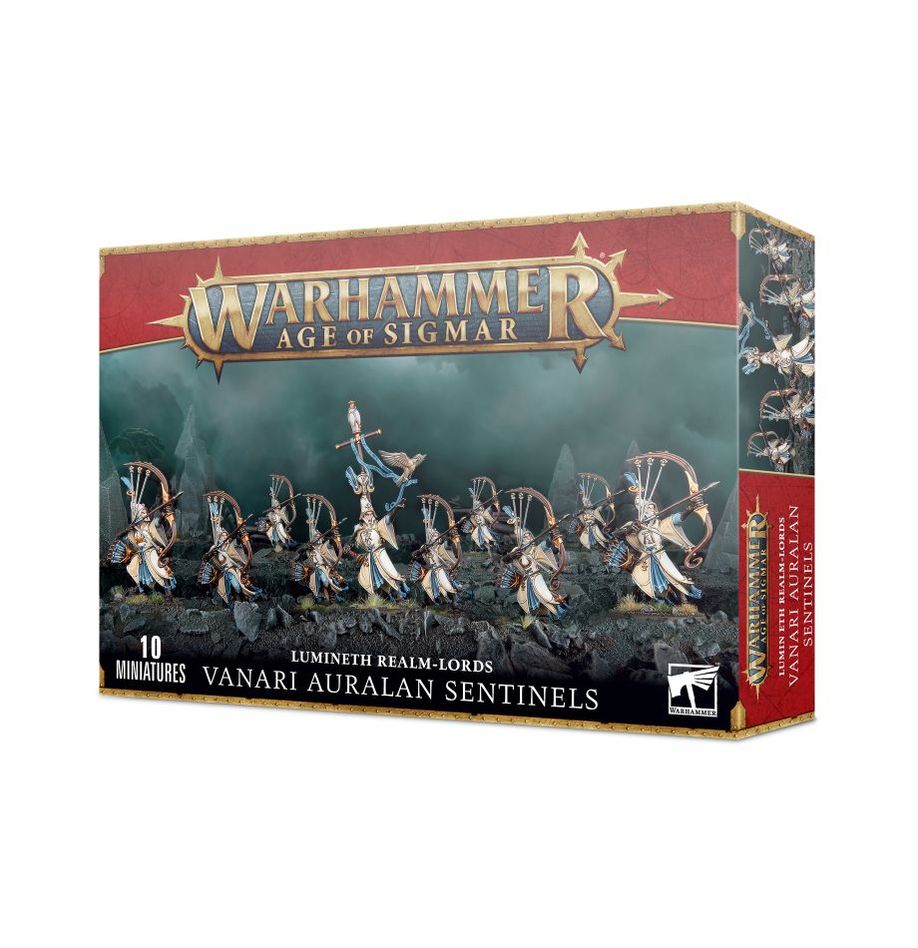 Warhammer Age of Sigmar: Lumineth Realm Lords Vanari Auralan Sentinels