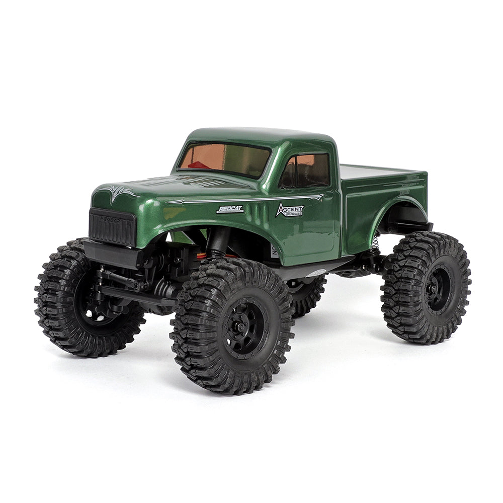 Redcat Ascent 1/18 Scale Brushless RC RTR Rock Crawler - Green