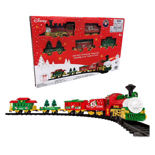 Lionel Disney Christmas Freight Mini Battery Train Set