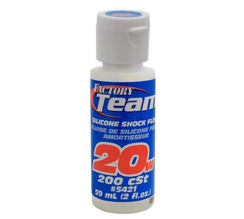 Team Associated 5421 Silicone Shock Oil Fluid 20wt (200 cSt) 2oz NIB