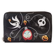 Loungefly Nightmare Before Christmas Tree Lights Zip Around Wallet