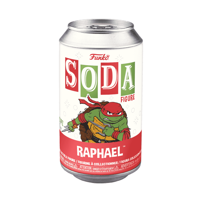 Teenage Mutant Ninja Turtles Raphael Vinyl Soda