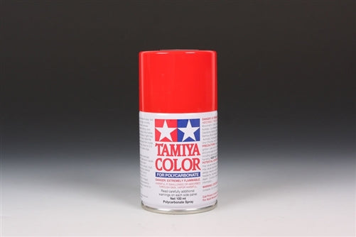 Tamiya Color For Polycarbonate PS-34 Bright Red 100mL
