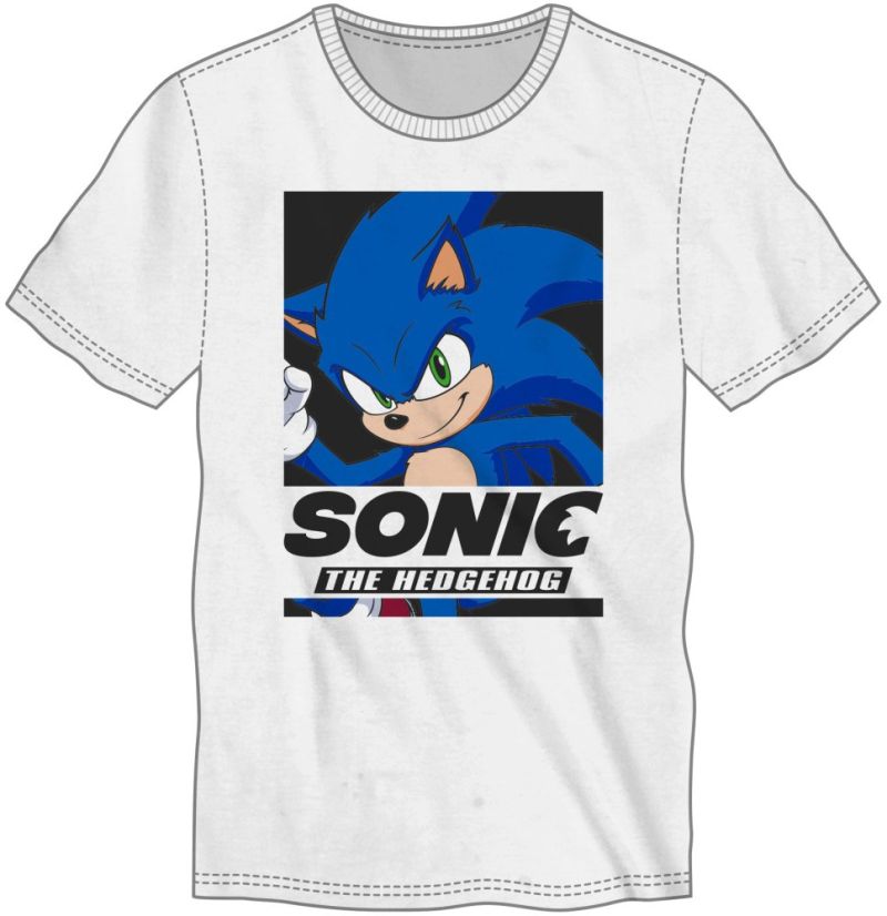 Sonic The Hedgehog White Tee