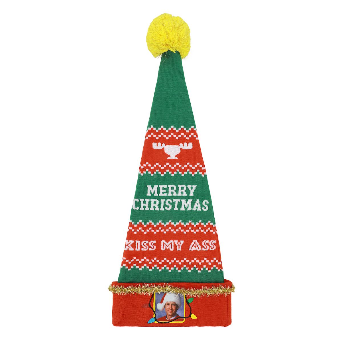 Christmas Vacation - "Merry Christmas Kiss My..." Christmas Hat
