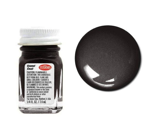 Testors 1198 Gun Metal Enamel Paint 1/4oz (7.4mL) NIB