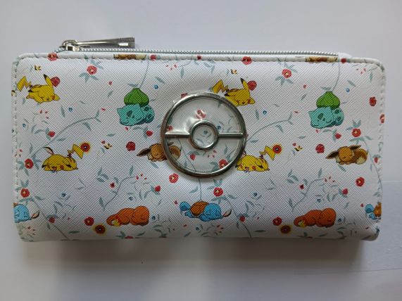 Pokemon Generation 1 Characters Zip Wallet