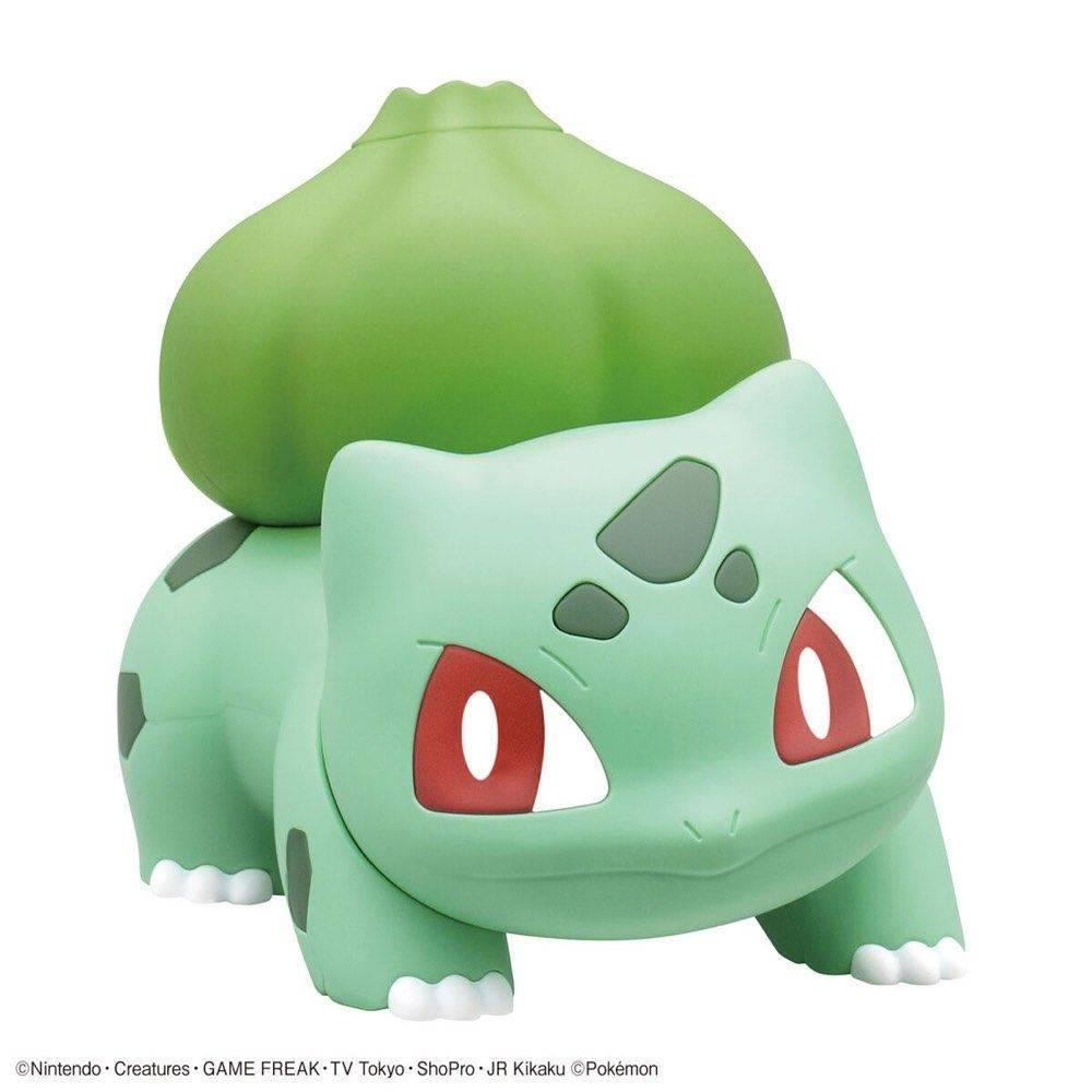 Pokemon Bulbasaur Quick Model Kit From Bandai