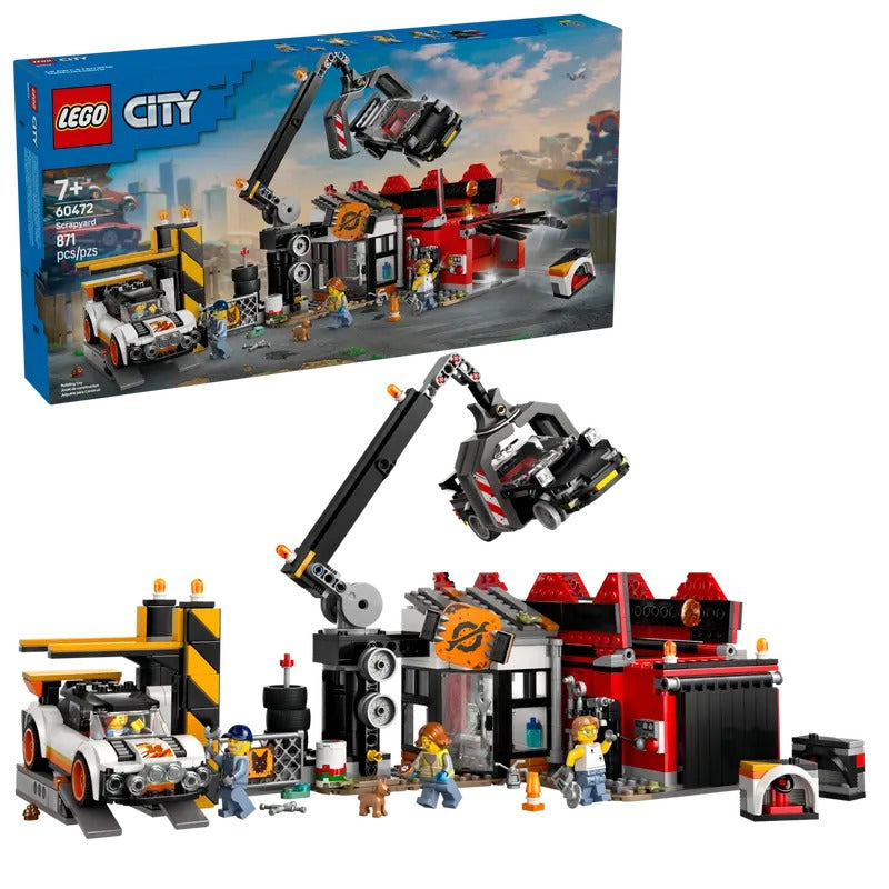LEGO City - Scrapyard with Cars