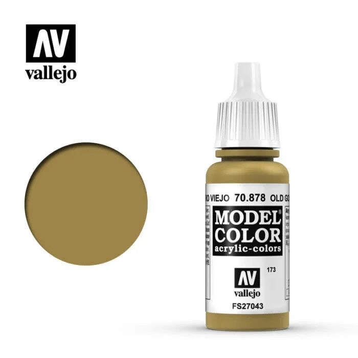 Vallejo Model Color Old Gold Paint 17ml