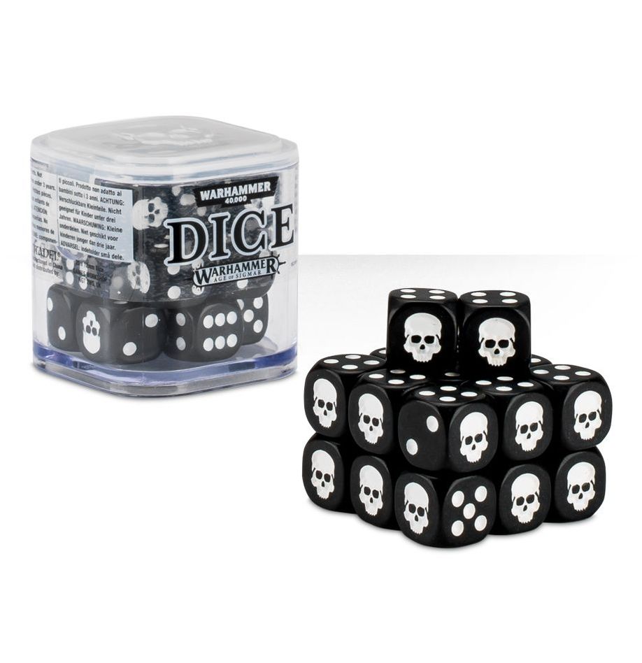 Citadel 12mm Dice Cube - Black