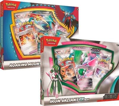 Pokemon ex Box Roaring Moon/Iron Valiant