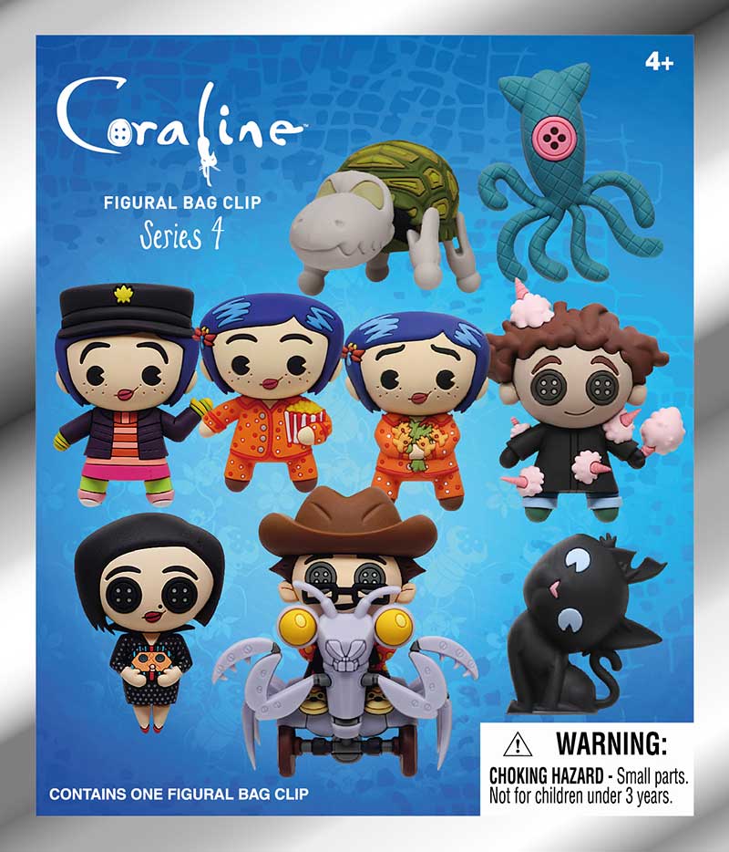 Coraline Series 4 Mystery 3d Foam Bag Clip