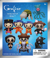 Coraline Series 4 Mystery 3d Foam Bag Clip