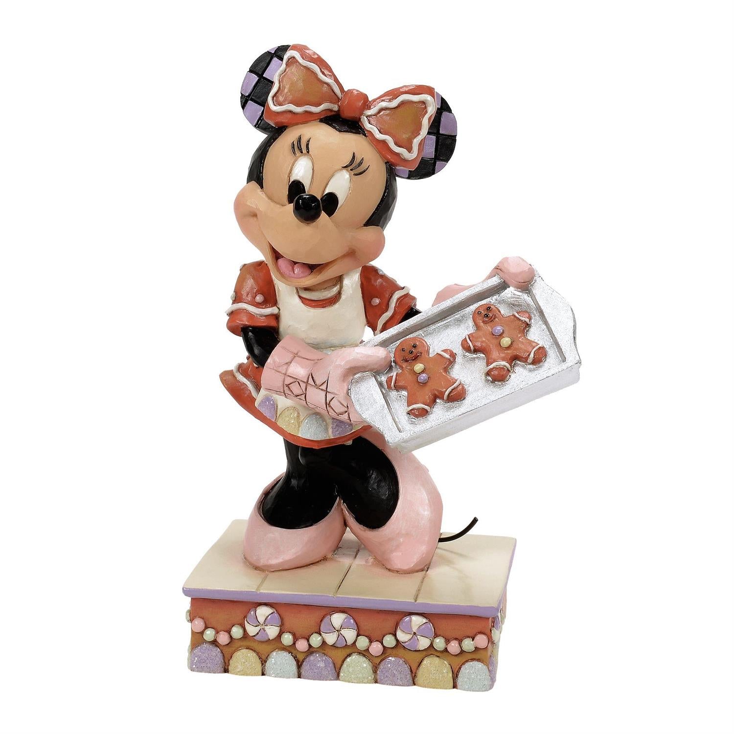 Disney Minnie Mouse - Minnie with Gingerbread "Baking Bliss" Jim Shore