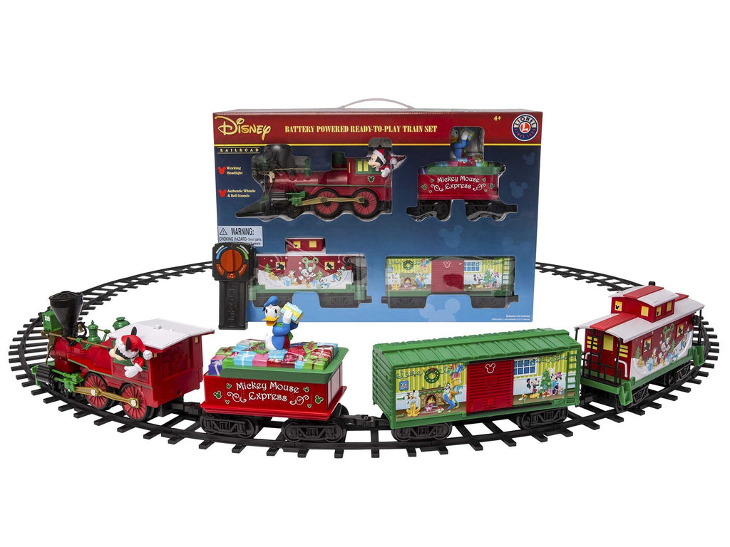 Lionel Disney Mickey Mouse Express Ready-To-Play Battery Train Set