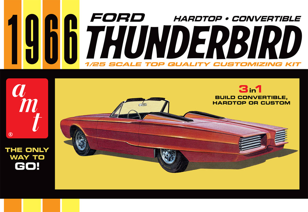 AMT 1966 Ford Thunderbird Hardtop 1:25 Plastic Model Kit