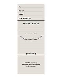 Micro-Mark 82912 Locomotive Cards Pad of 25 Pck of 2