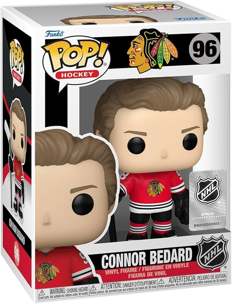 POP! NHL - Chicago Blackhawks Connor Bedard Red