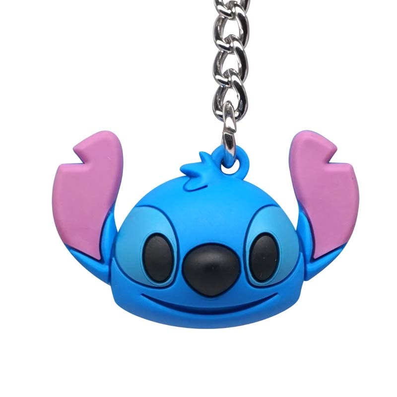 Stitch Emoji Icon Ball Keychain