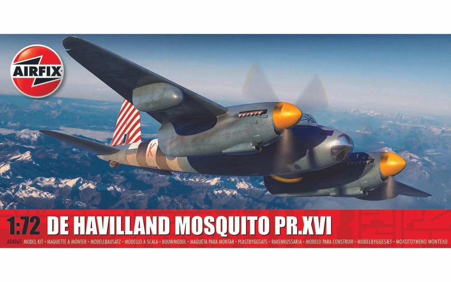 Airfix De Havilland Mosquito PR.XVI 1:72 Plastic Model Kit