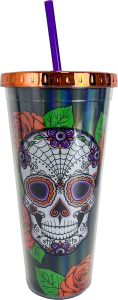 Sugar Skull Foil Cup